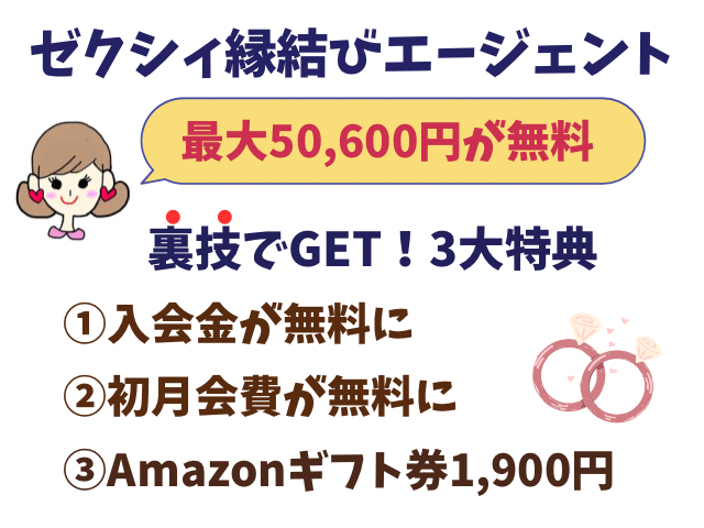 ゼクシィ縁結びエージェント　キャンペーン